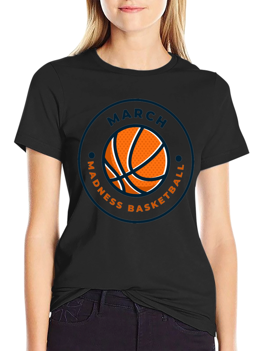 March Madness Basketball Graphic Tee