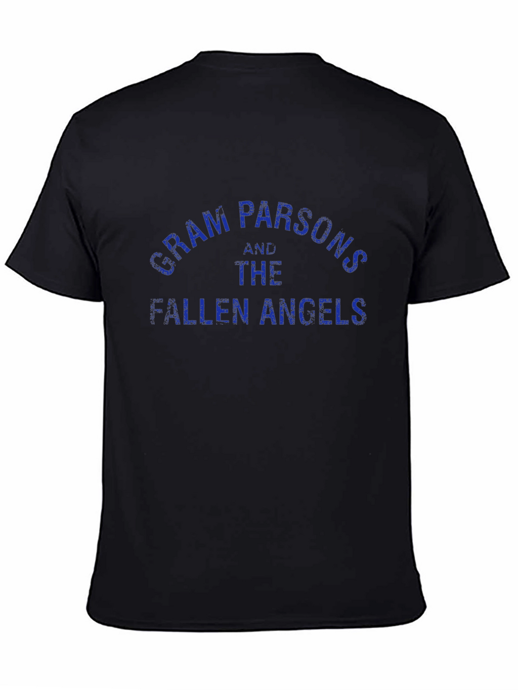 Gram Parsons & The Fallen Angels Black T-Shirt