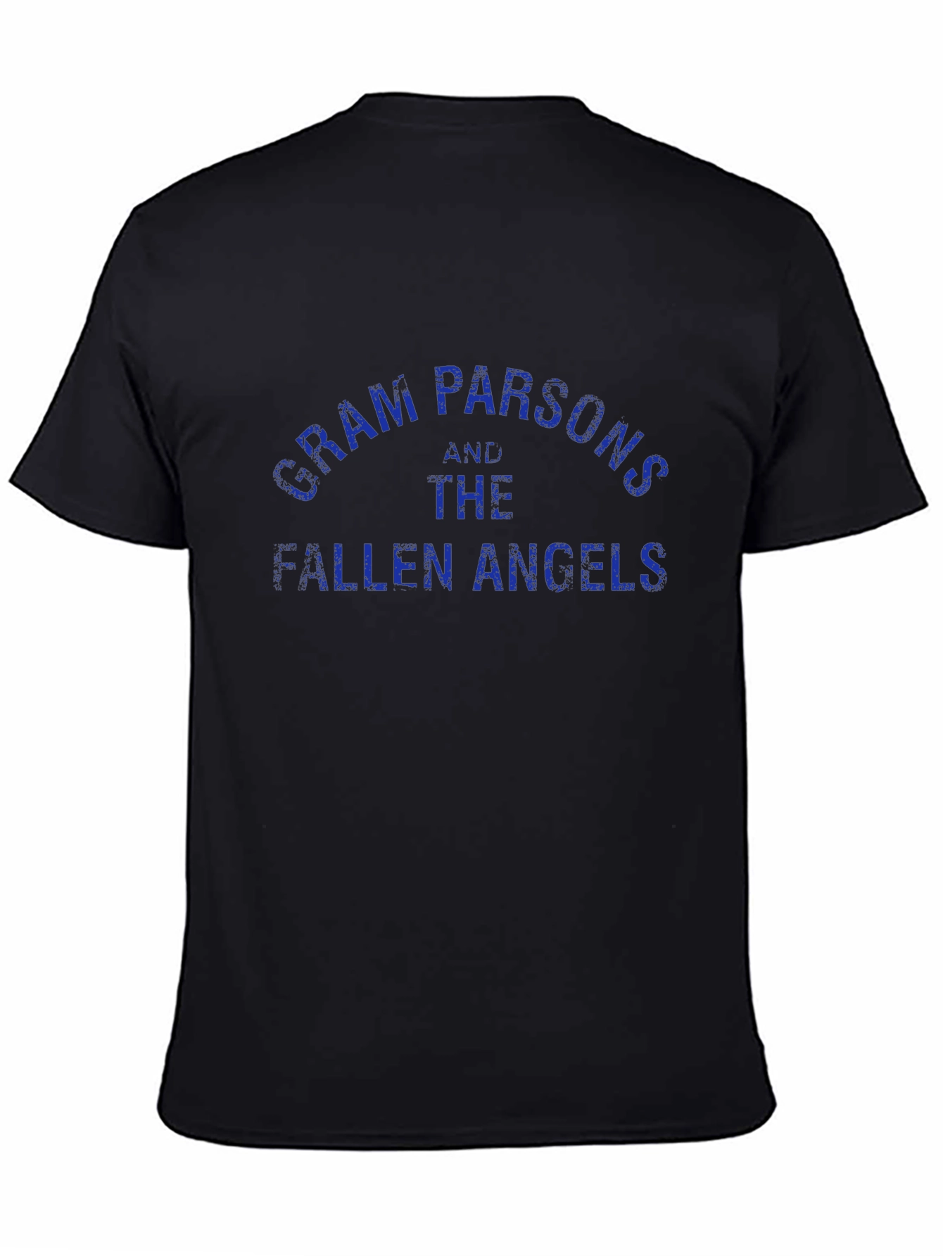 Gram Parsons & The Fallen Angels Black T-Shirt