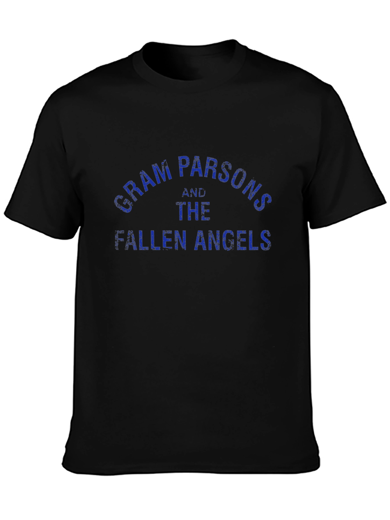 Gram Parsons & The Fallen Angels Black T-Shirt