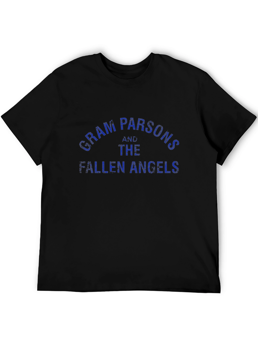 Gram Parsons & The Fallen Angels Black T-Shirt
