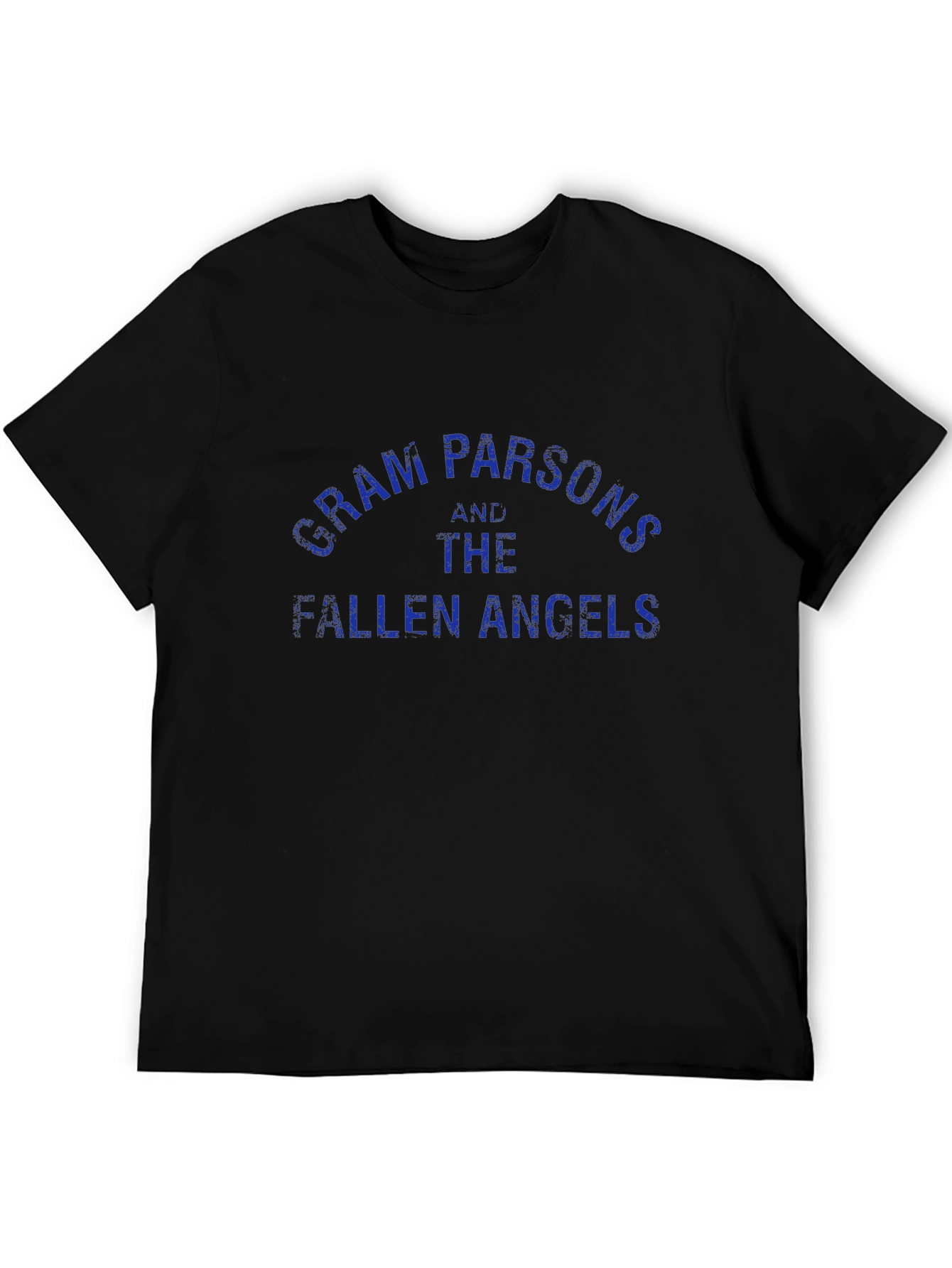Gram Parsons & The Fallen Angels Black T-Shirt
