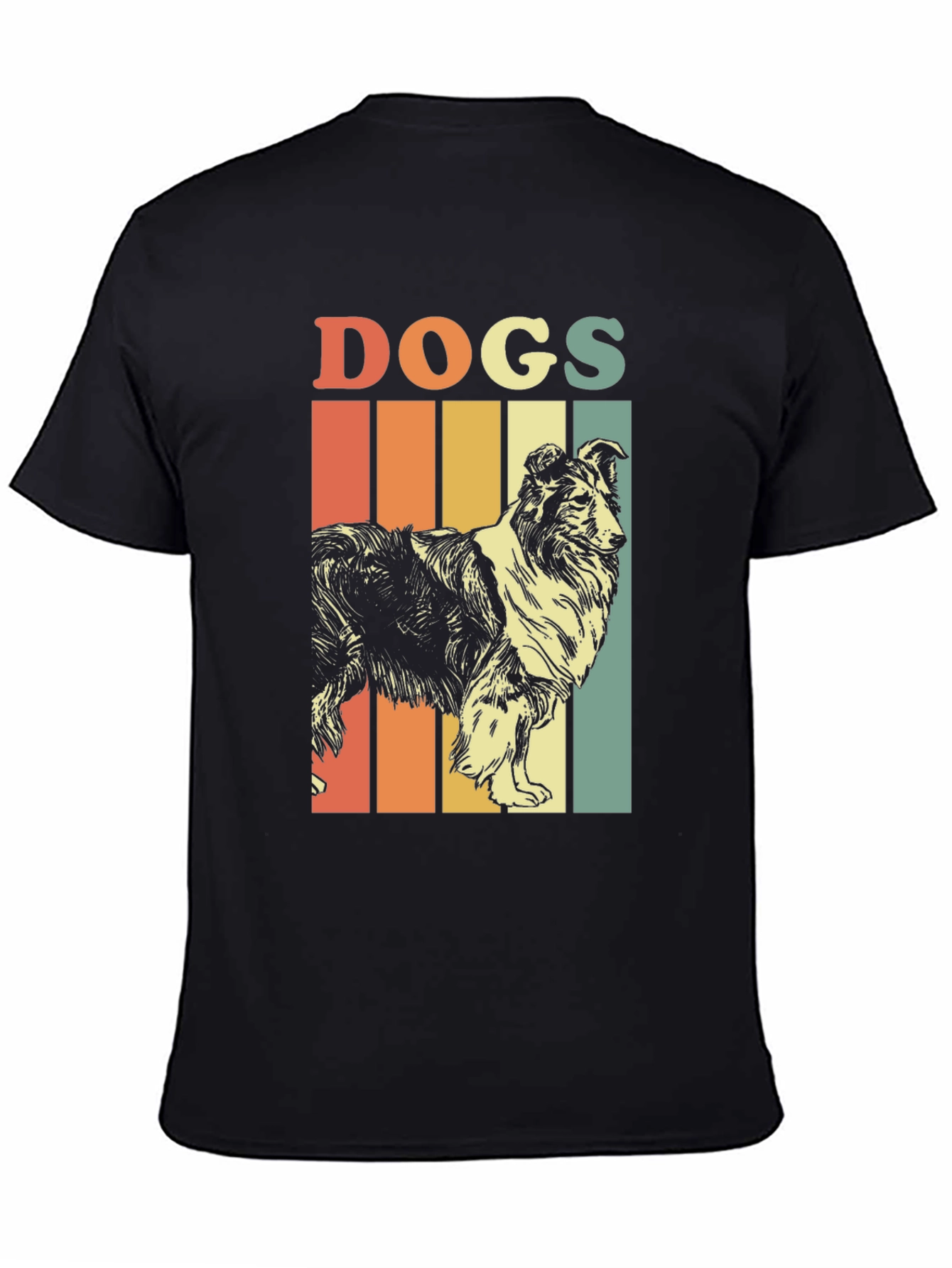 Retro Dog T-Shirt - Vintage Style Canine Tee