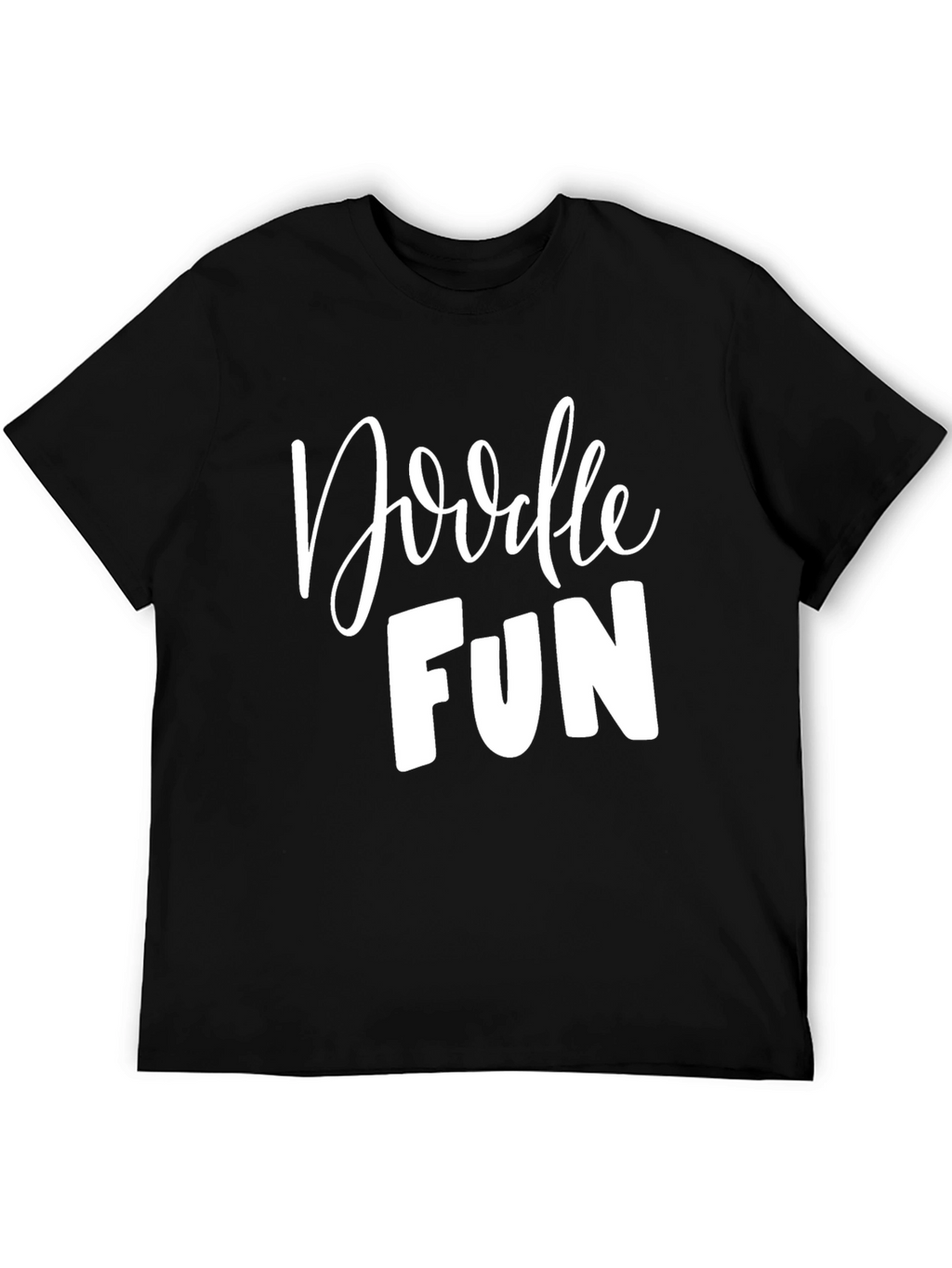 Doodle Fun Graphic Tee - Stylish Comfort