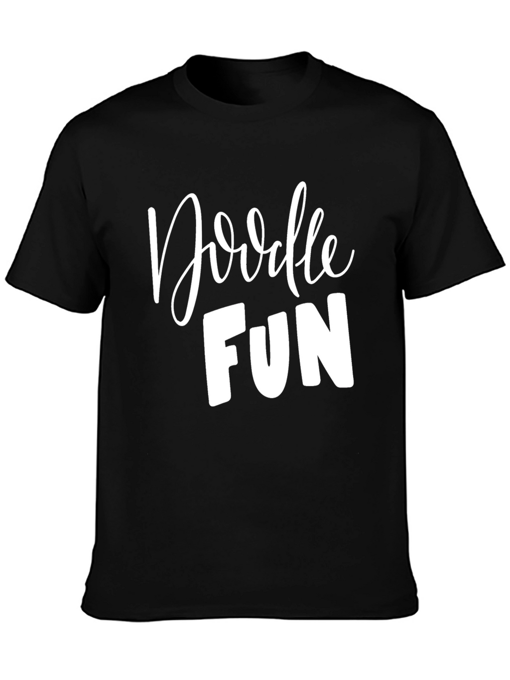 Doodle Fun Graphic Tee - Stylish Comfort