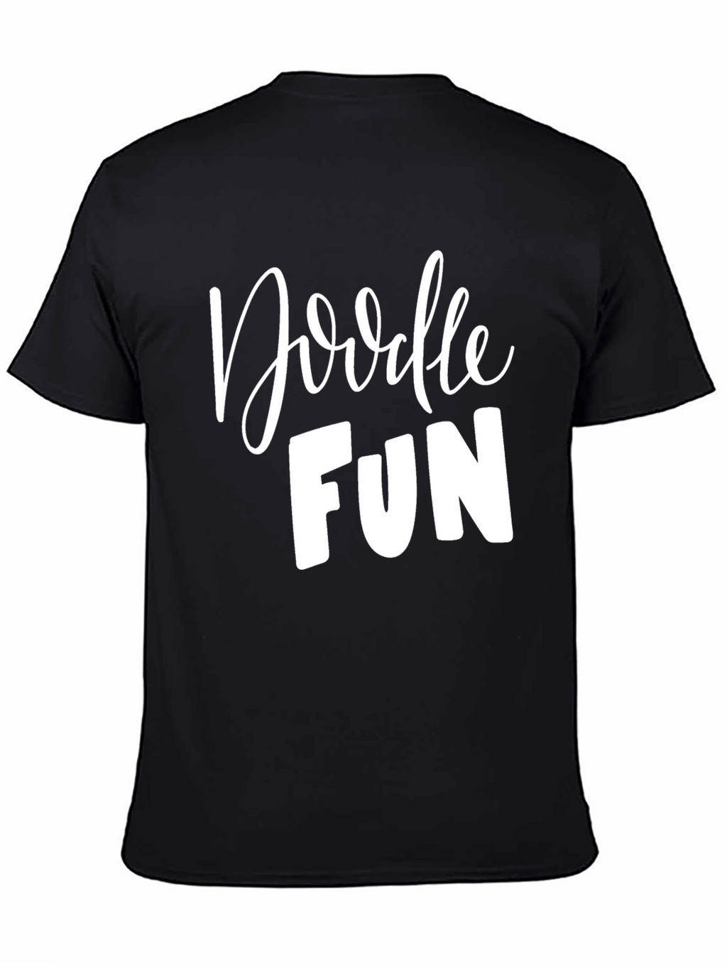 Doodle Fun Graphic Tee - Stylish Comfort