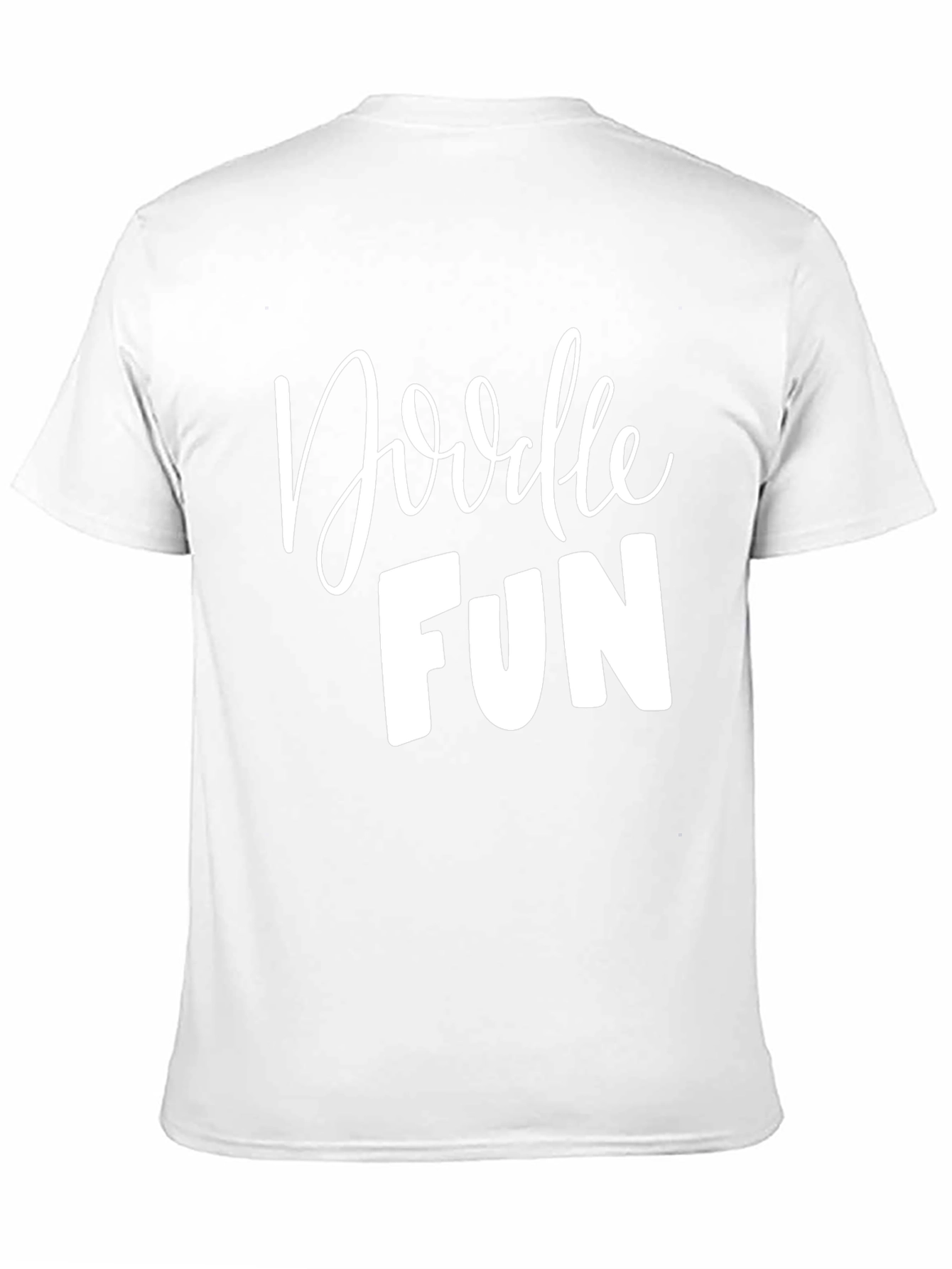 Doodle Fun Graphic Tee - Stylish Comfort