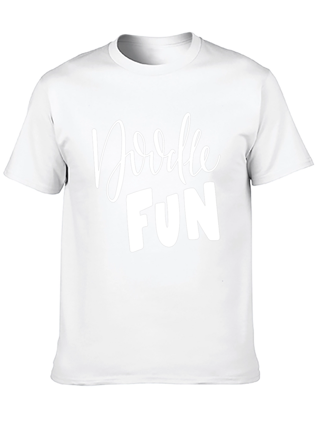Doodle Fun Graphic Tee - Stylish Comfort