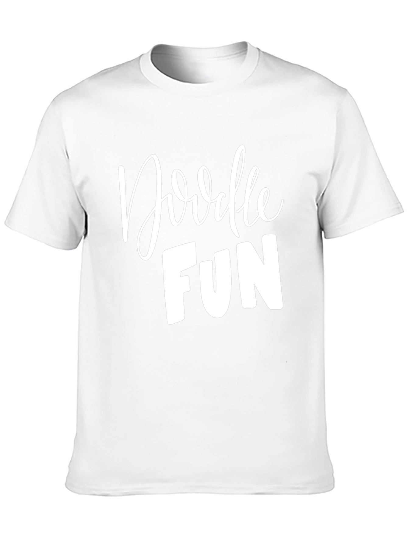 Doodle Fun Graphic Tee - Stylish Comfort
