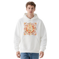 Stylized Cat Hoodie - Cool Feline Graphic Sweatshirt for Cat Moms & Dads