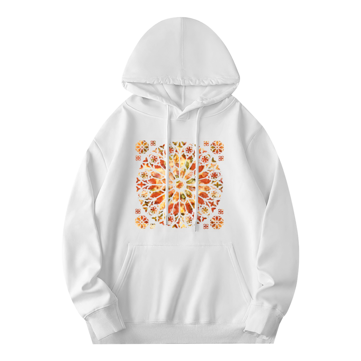 Stylized Cat Hoodie - Cool Feline Graphic Sweatshirt for Cat Moms & Dads