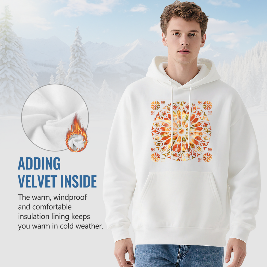 Stylized Cat Hoodie - Cool Feline Graphic Sweatshirt for Cat Moms & Dads