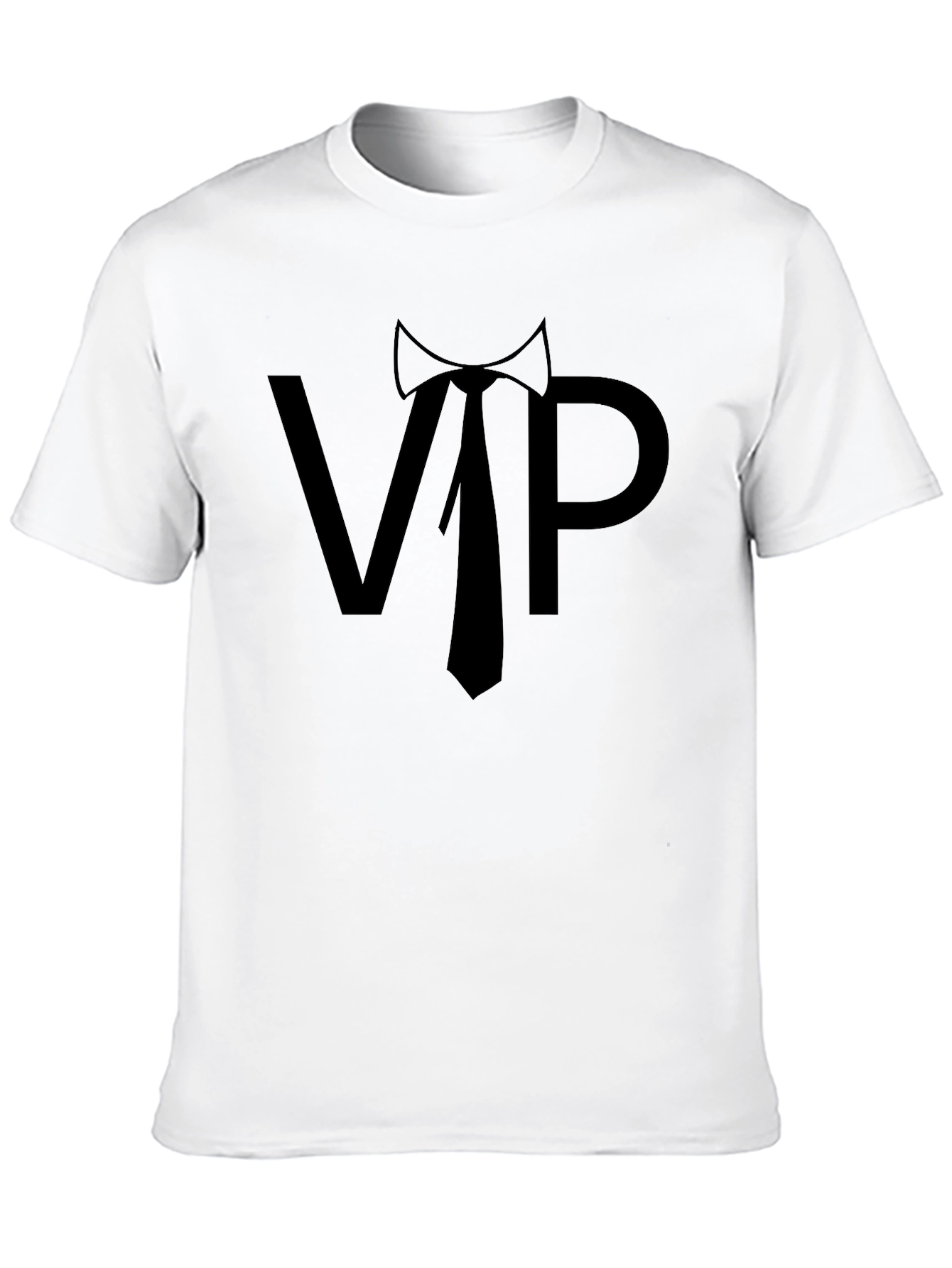 VIP T-Shirt - Classic Black Graphic Tee