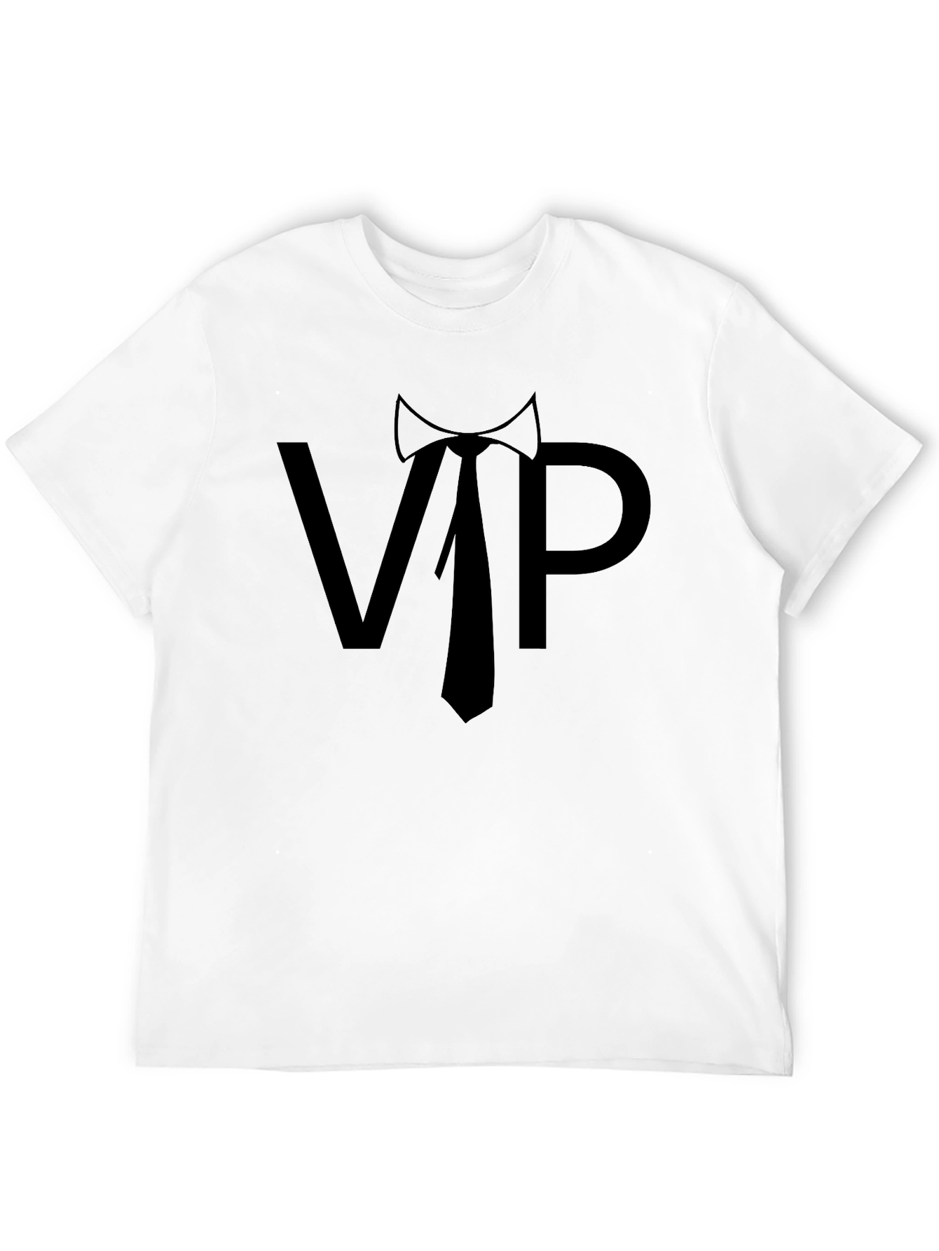 VIP T-Shirt - Classic Black Graphic Tee