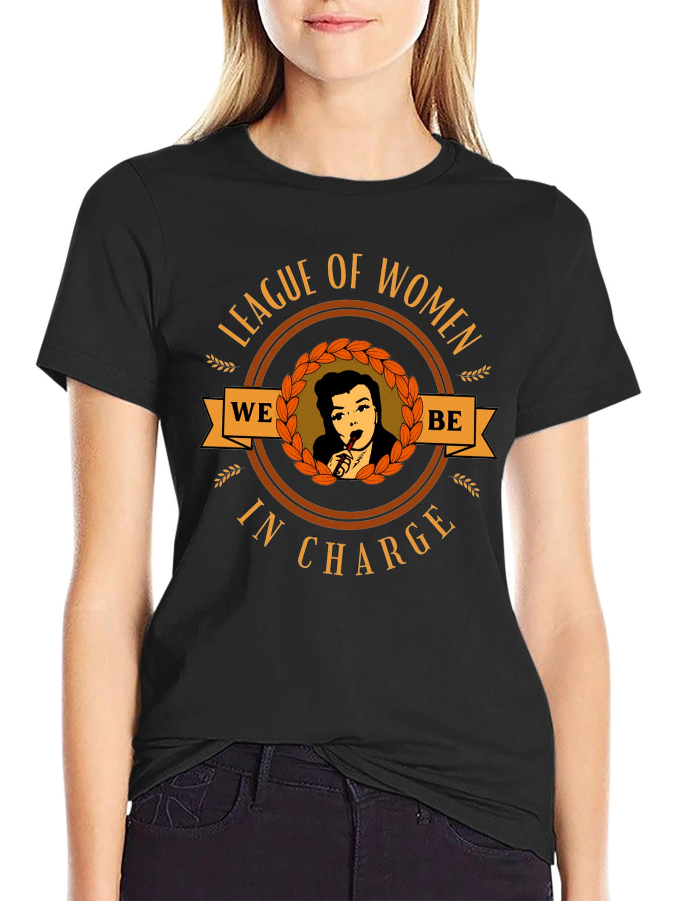 League of Women Graphic T-Shirt - Empowering Design