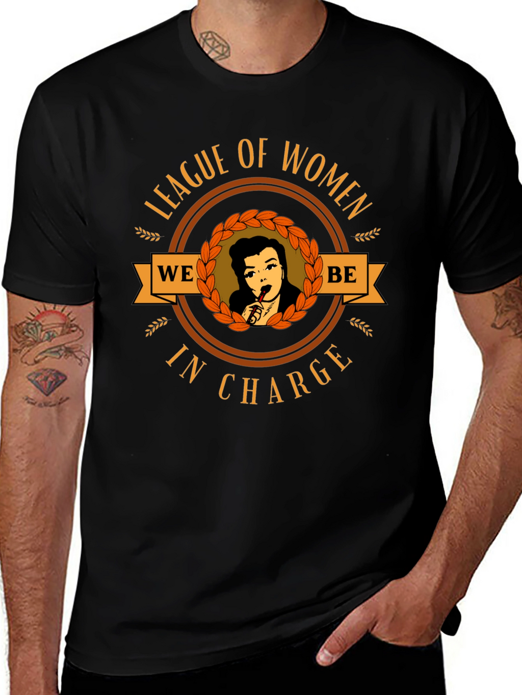League of Women Graphic T-Shirt - Empowering Design