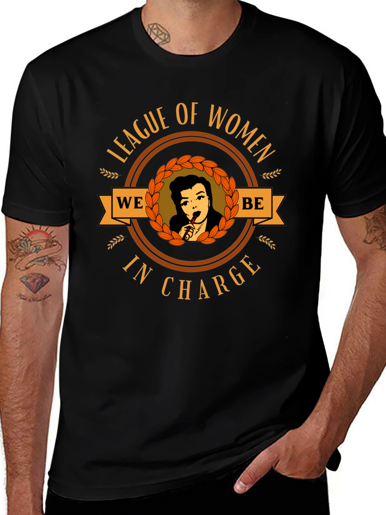 League of Women Graphic T-Shirt - Empowering Design