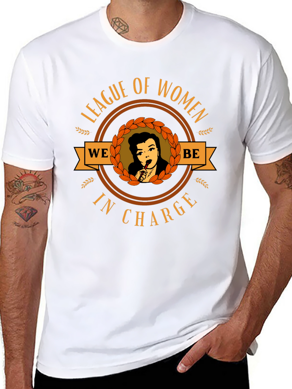 League of Women Graphic T-Shirt - Empowering Design