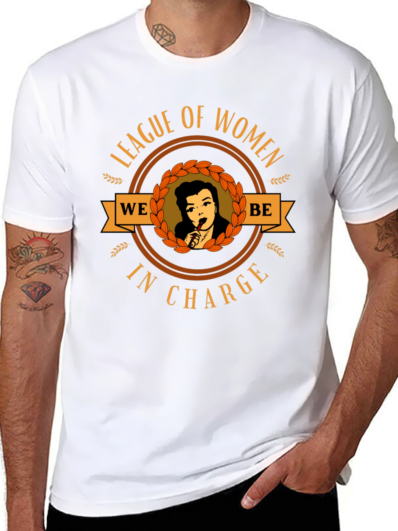 League of Women Graphic T-Shirt - Empowering Design