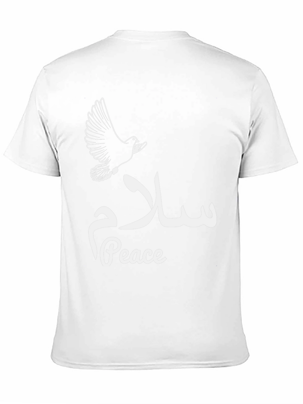 Peace Dove T-Shirt - Black Graphic Tee