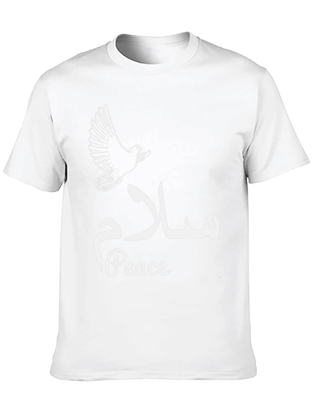 Peace Dove T-Shirt - Black Graphic Tee