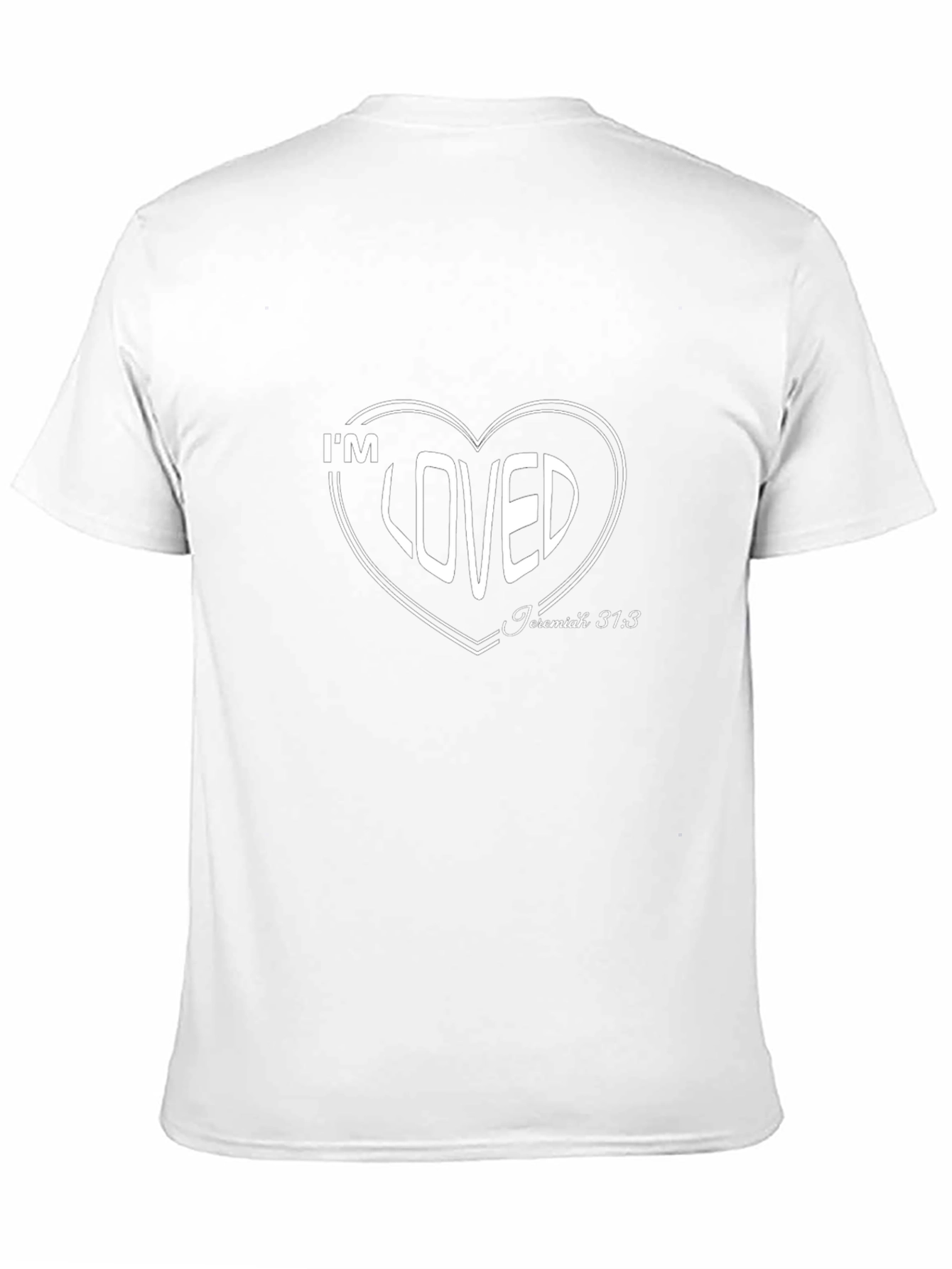 IM Loved Jeremiah 31:3 Christian T-Shirt