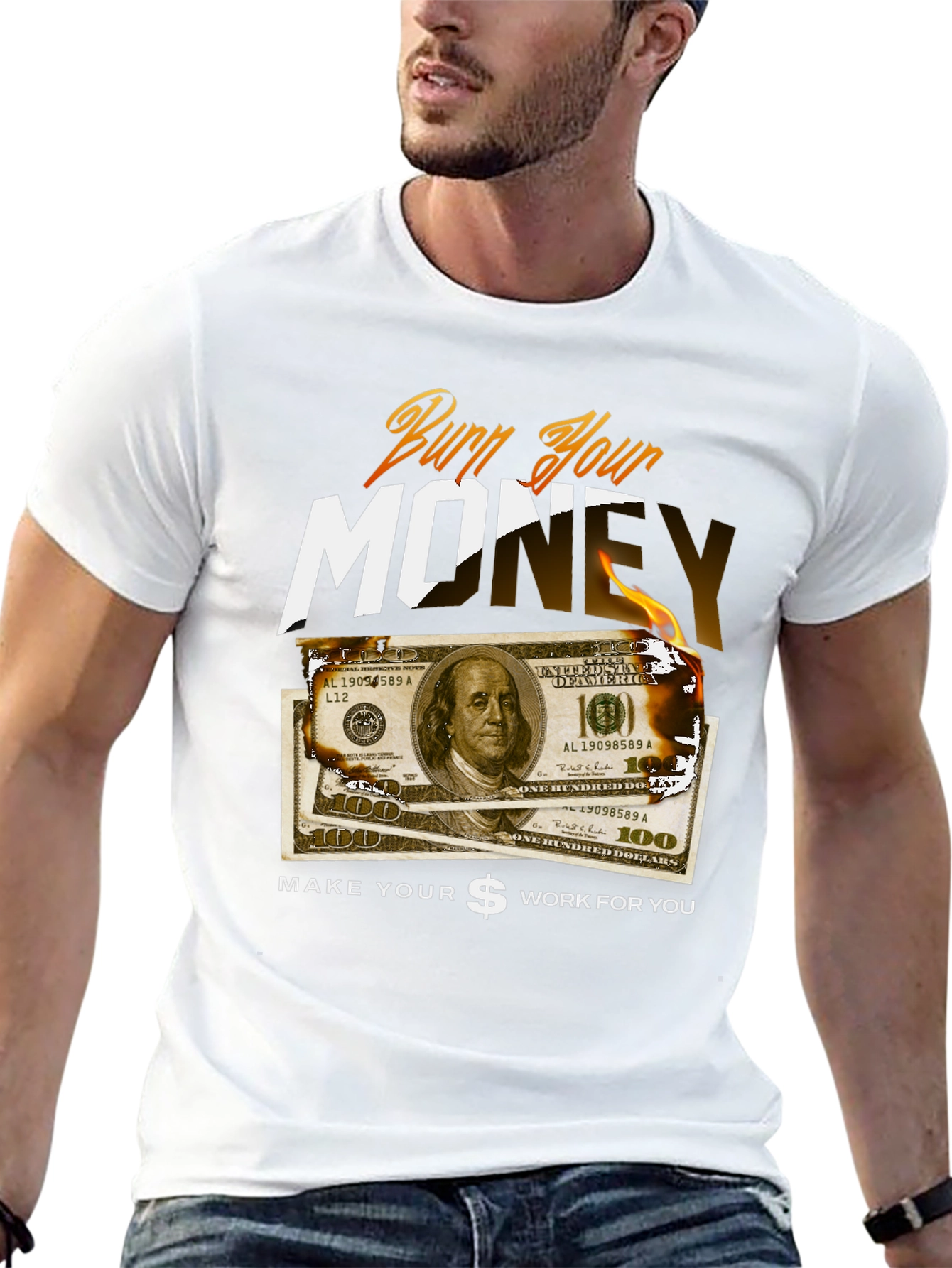 Burn Your Money Graphic Tee