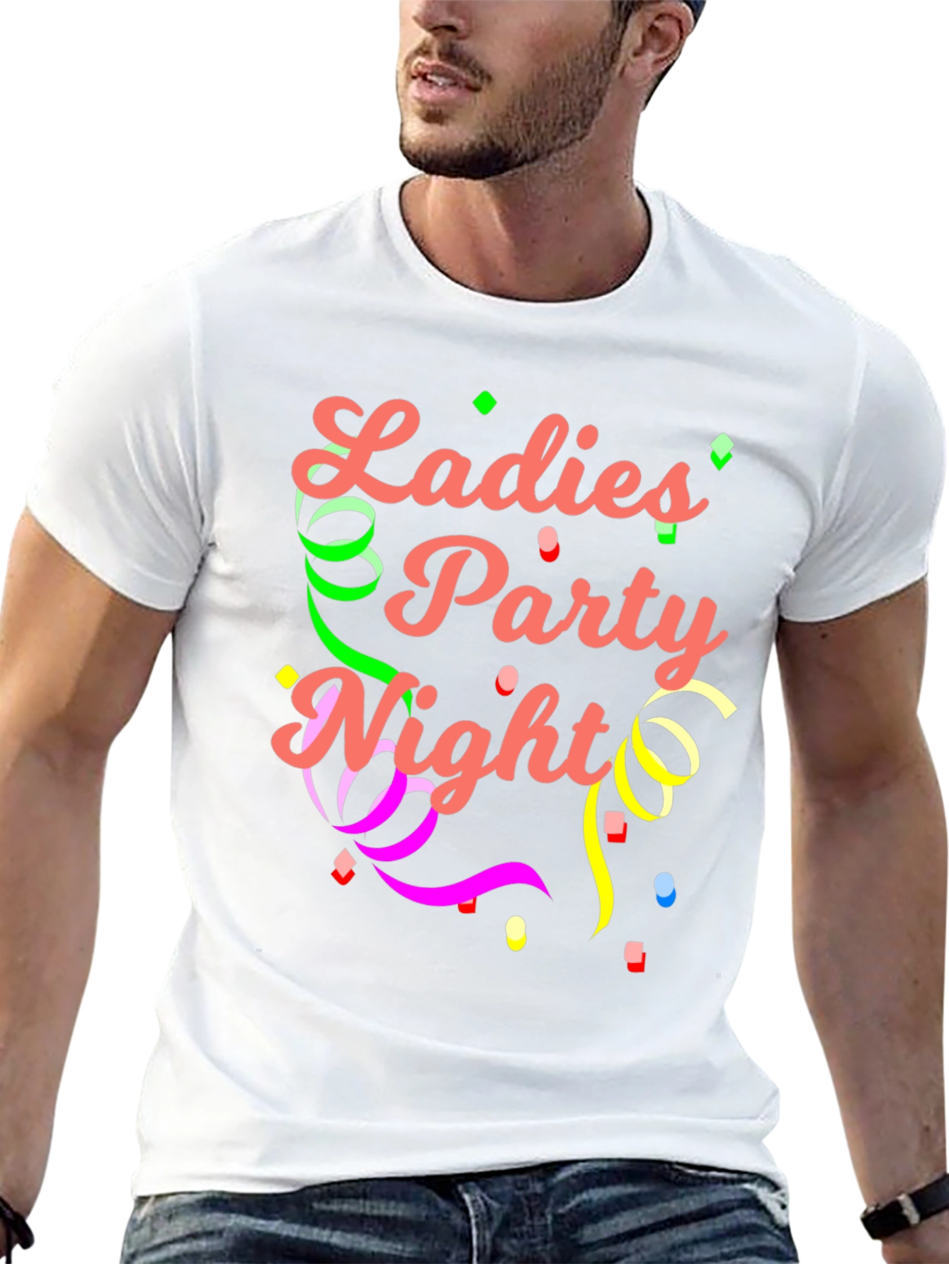 Ladies Party Night Black T-Shirt