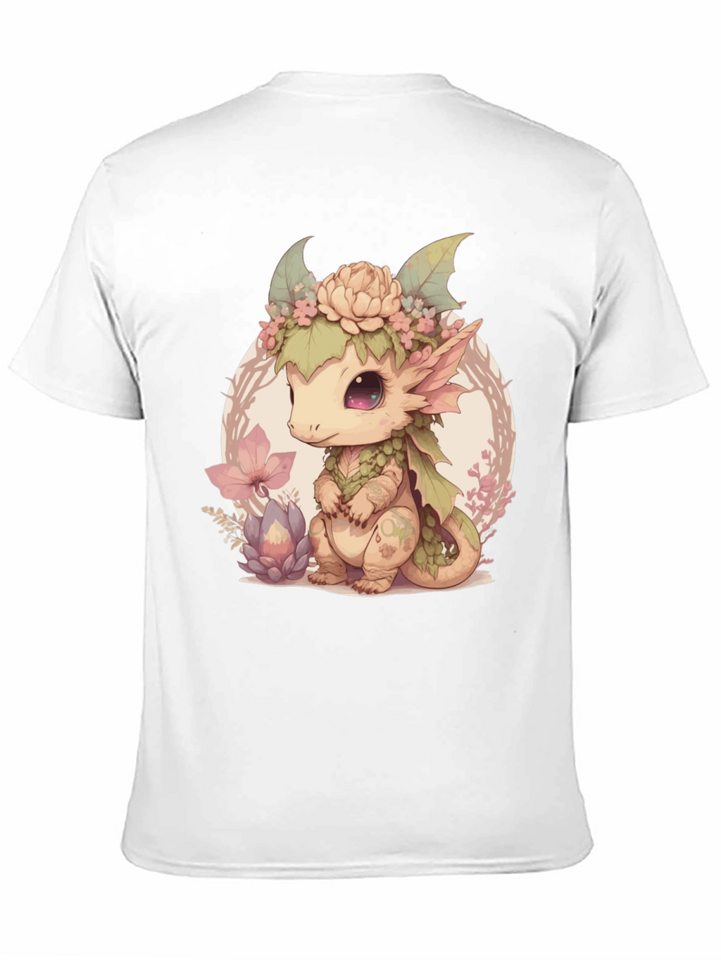 Cute Dragon Black Tee