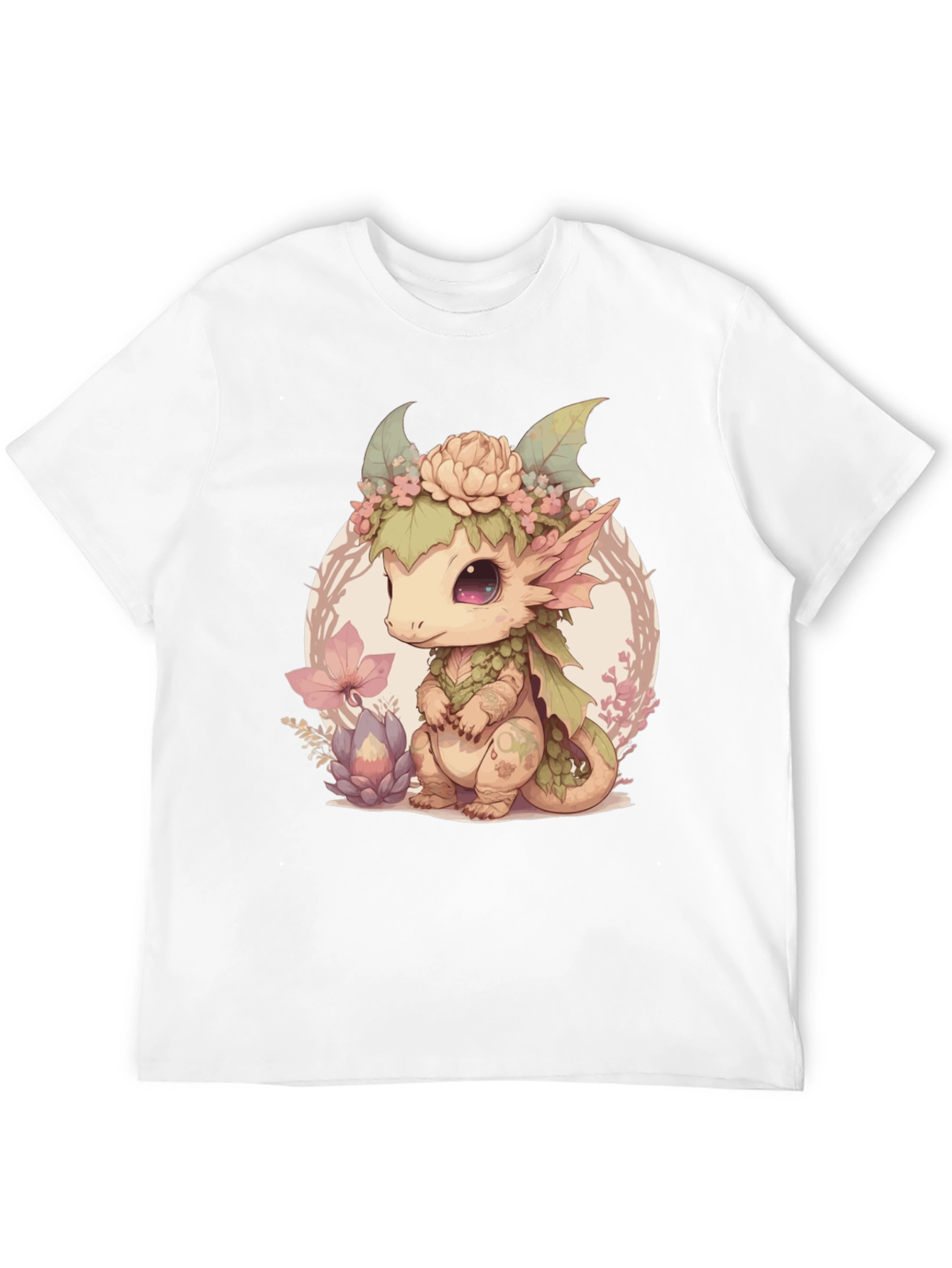 Cute Dragon Black Tee