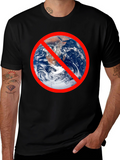 Anti-Earth T-Shirt - Bold Graphic Tee for Rebels