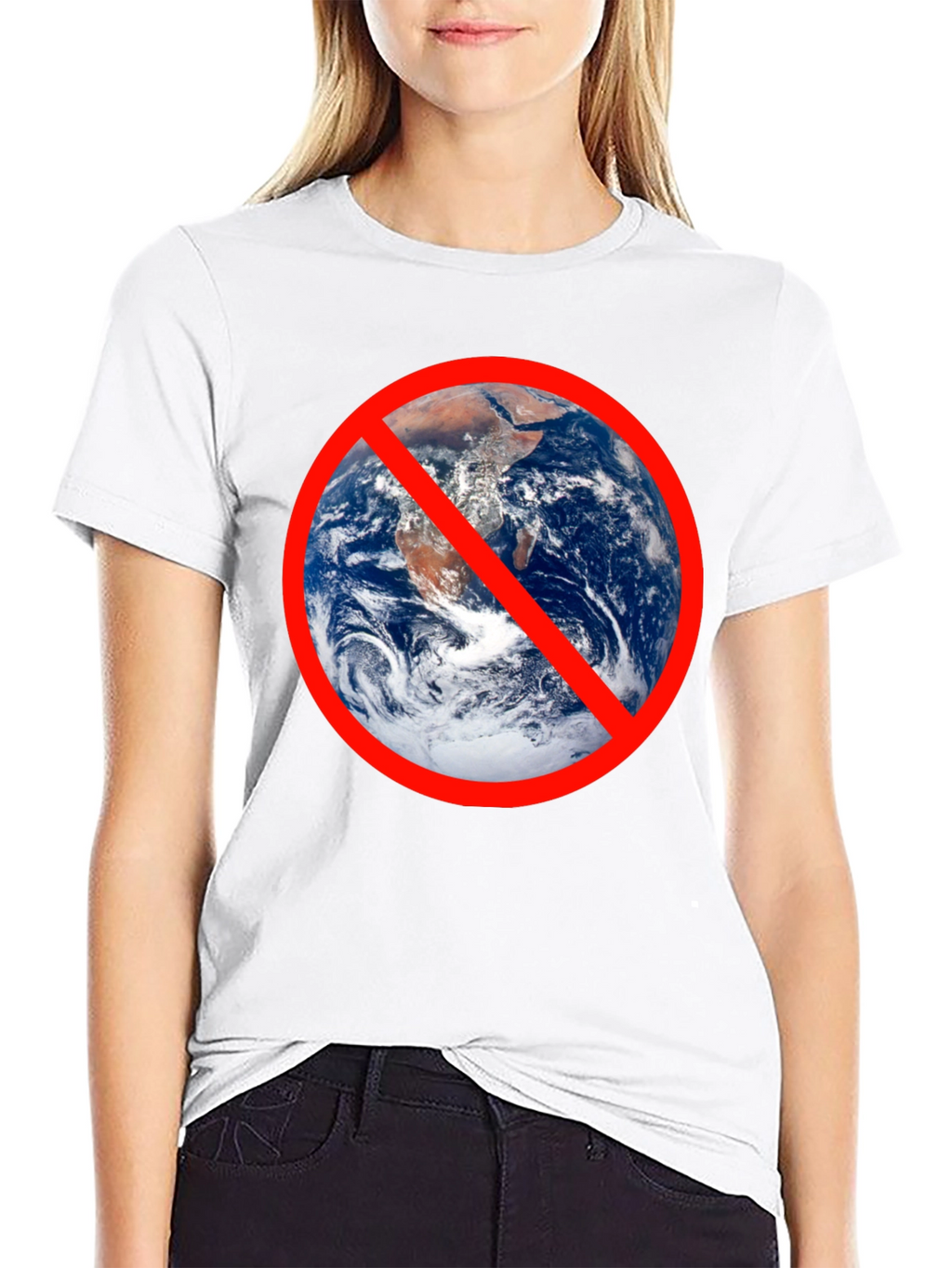 Anti-Earth T-Shirt - Bold Graphic Tee for Rebels
