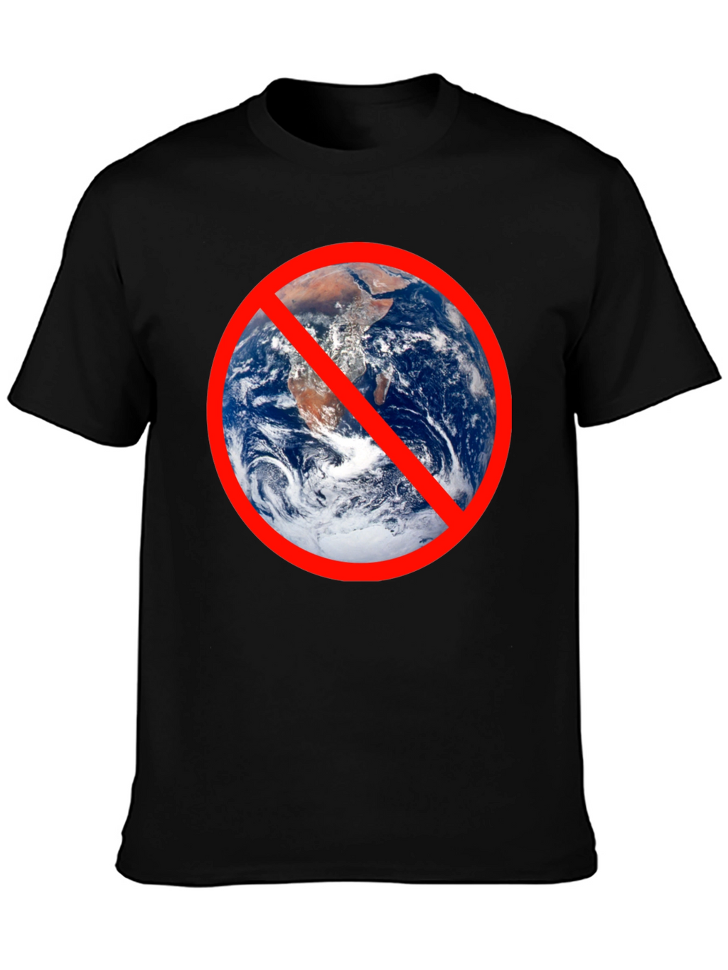 Anti-Earth T-Shirt - Bold Graphic Tee for Rebels