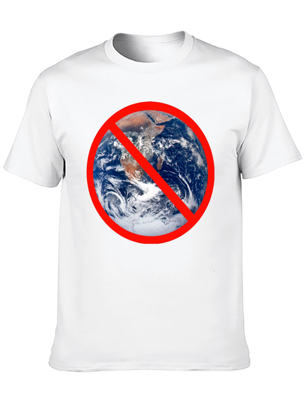 Anti-Earth T-Shirt - Bold Graphic Tee for Rebels