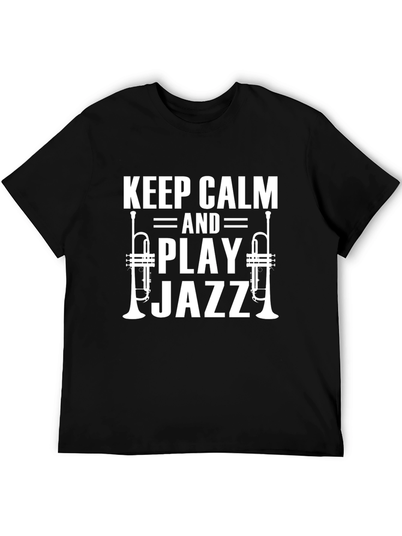 Keep Calm Play Jazz T-Shirt - Cool Music Lover Tee
