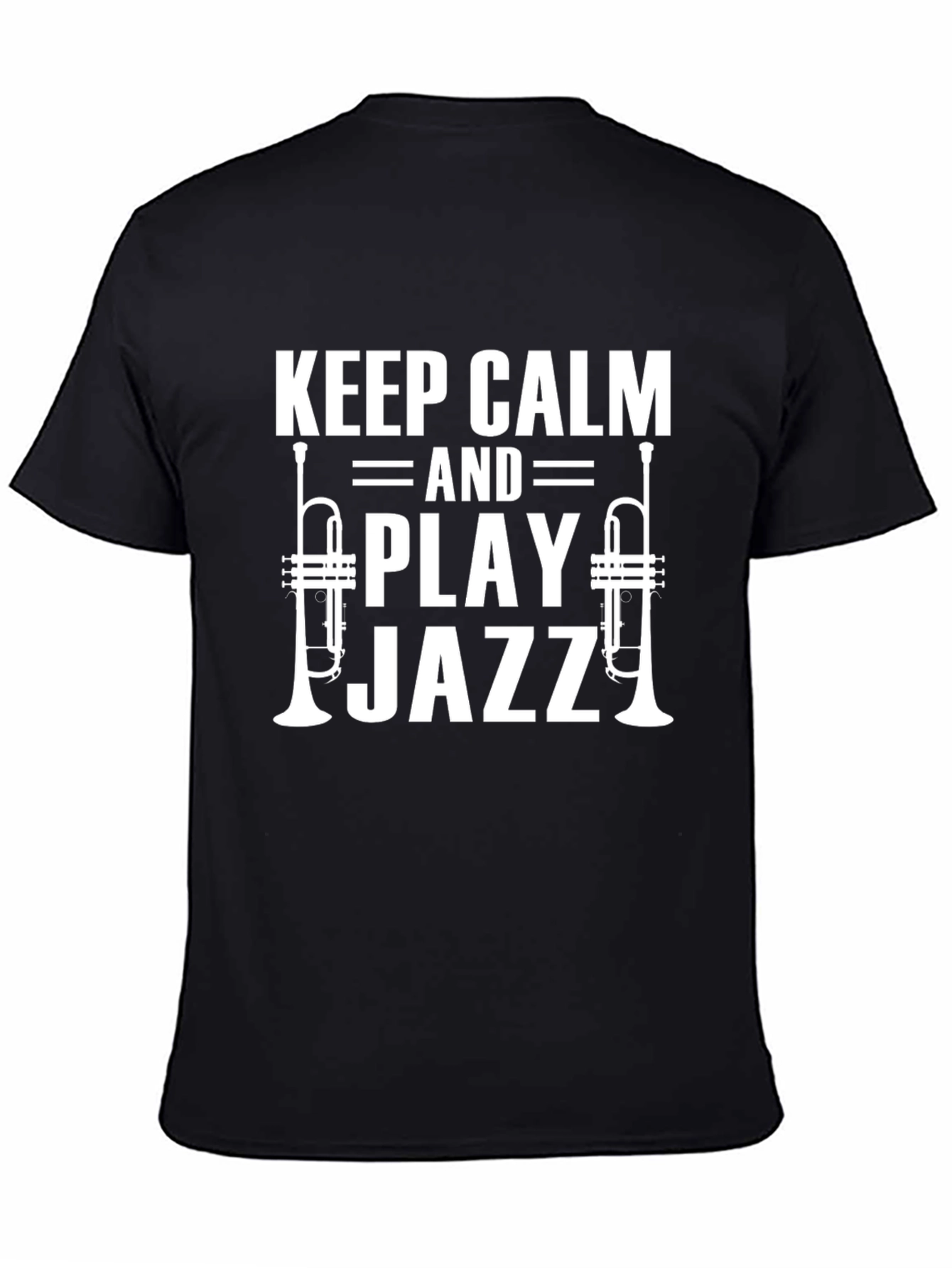 Keep Calm Play Jazz T-Shirt - Cool Music Lover Tee