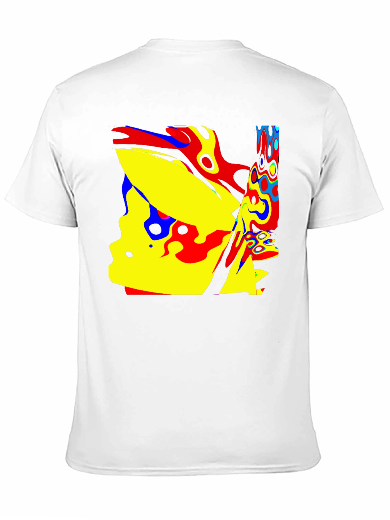 Abstract Art Black T-Shirt - Modern Graphic Tee