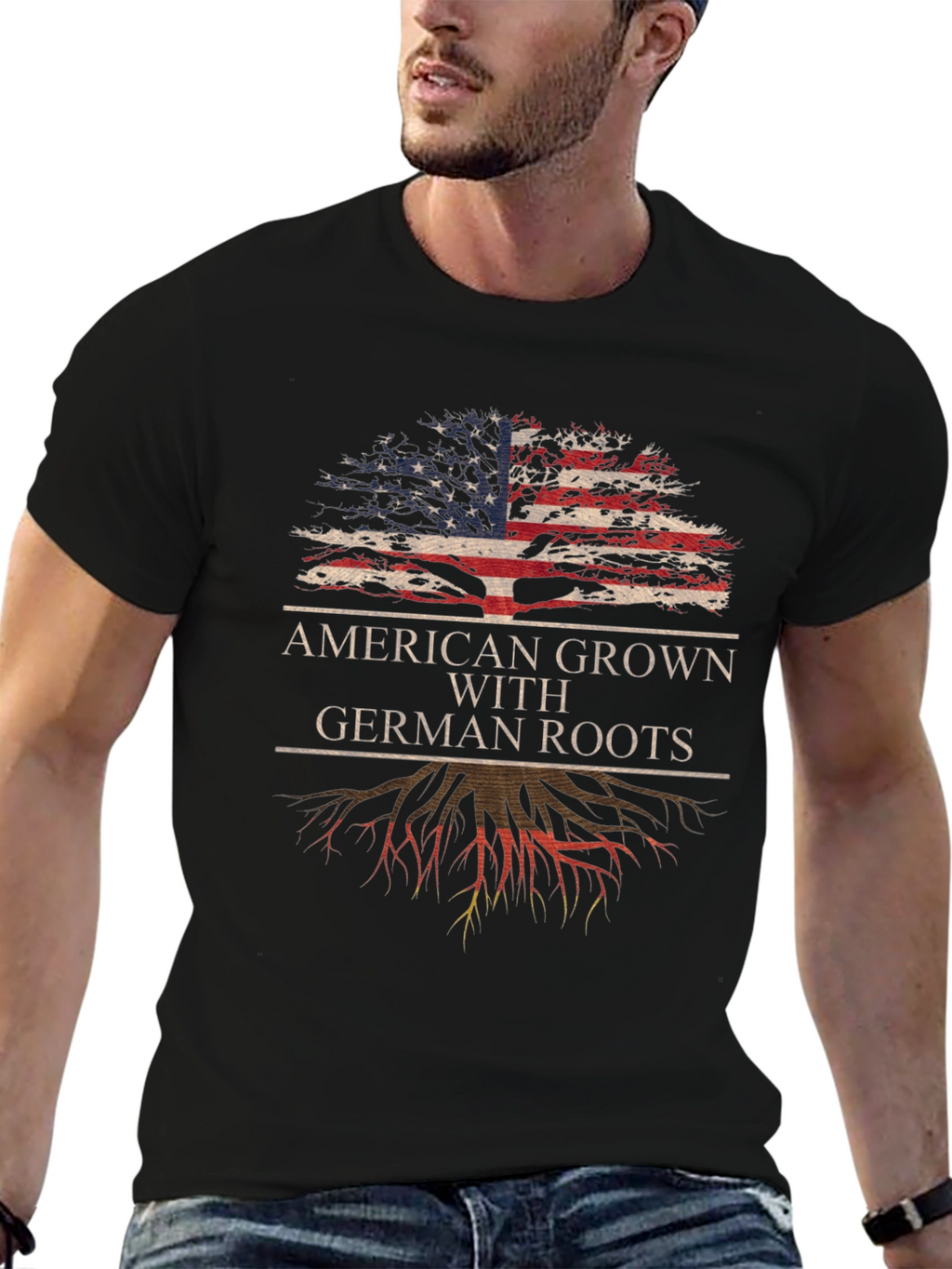 American Grown German Roots T-Shirt