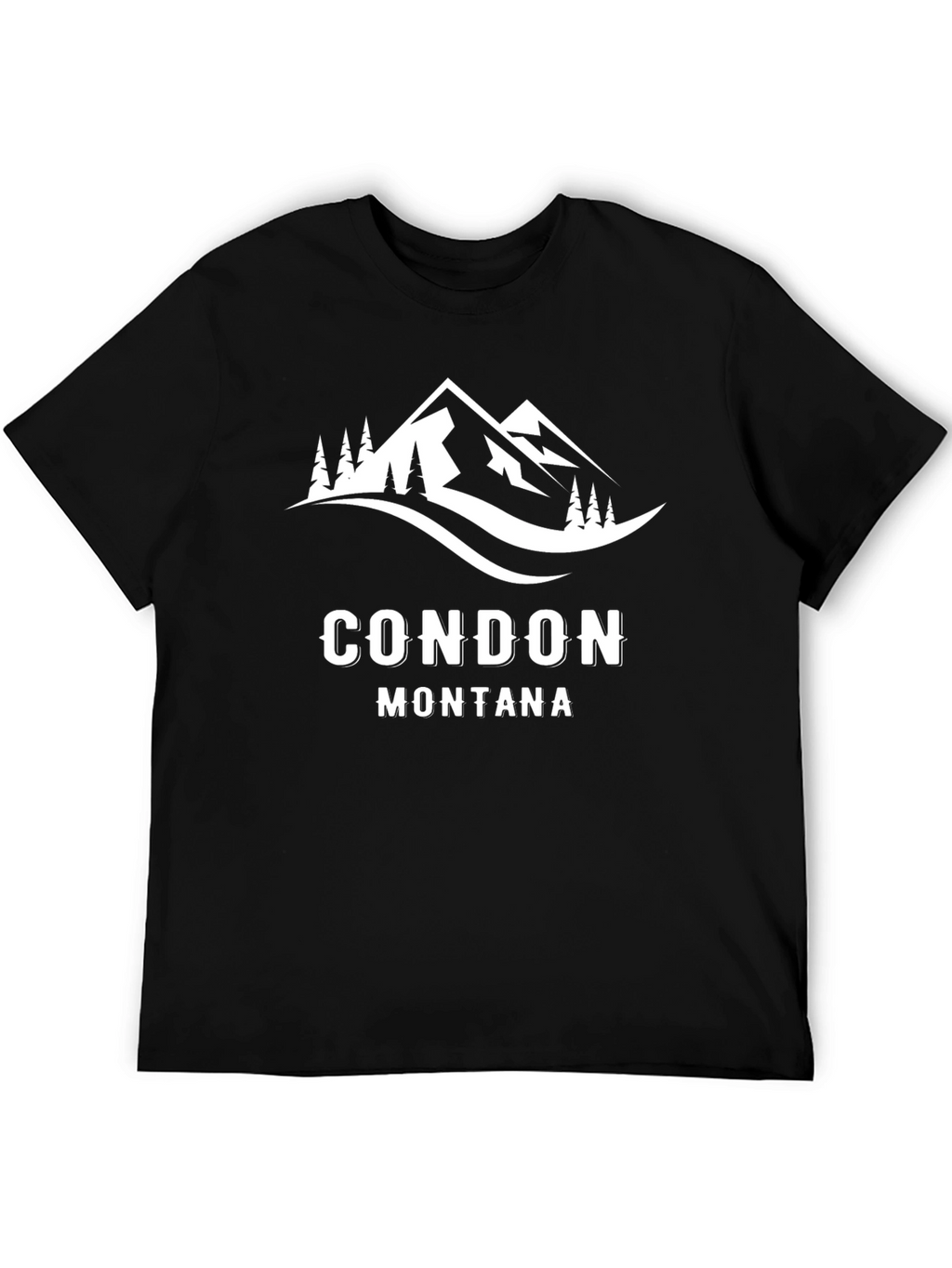 Condon Montana T-Shirt - Mountain Graphic Tee