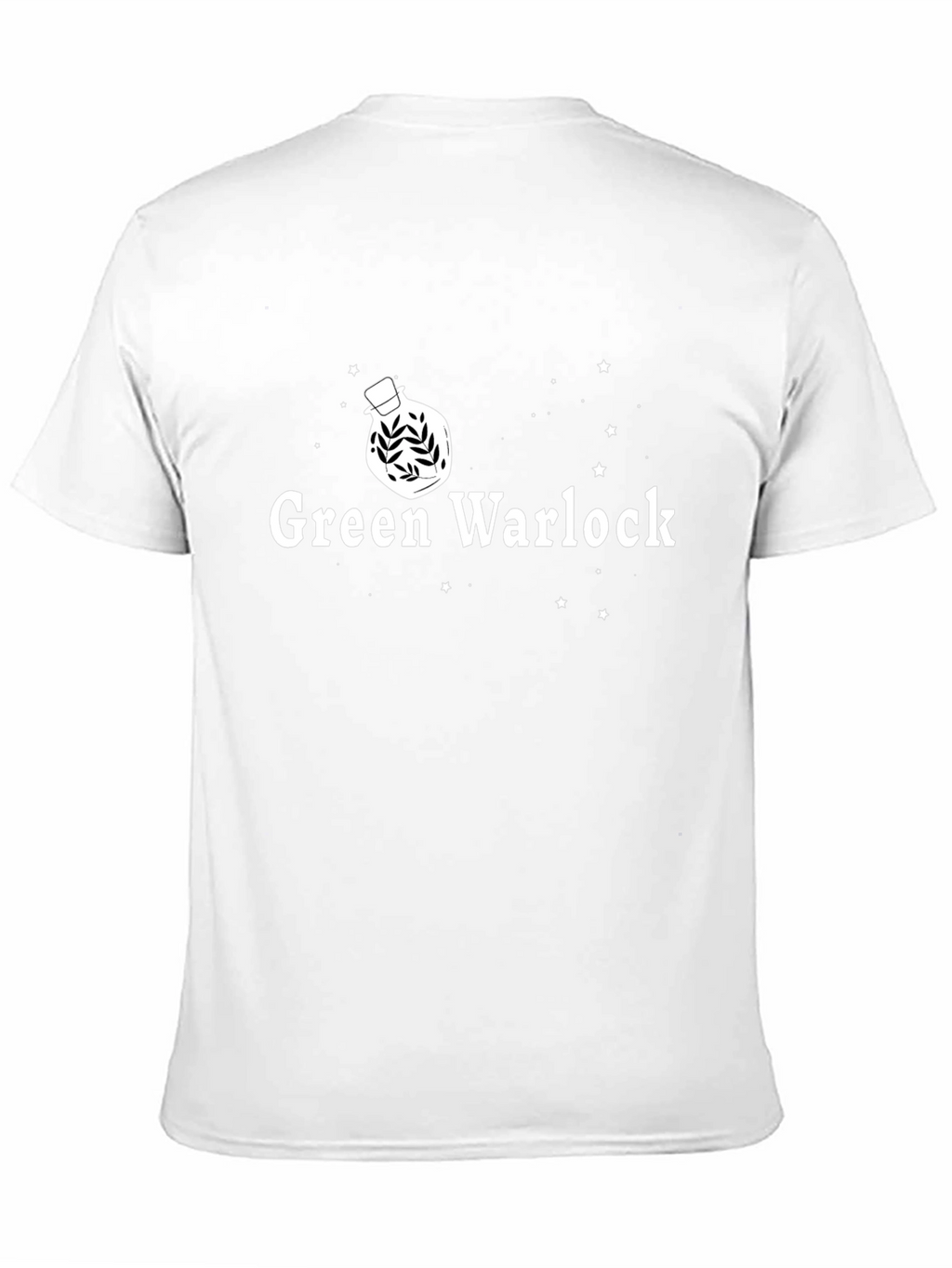 Green Warlock Graphic Tee - Magical Potion Design