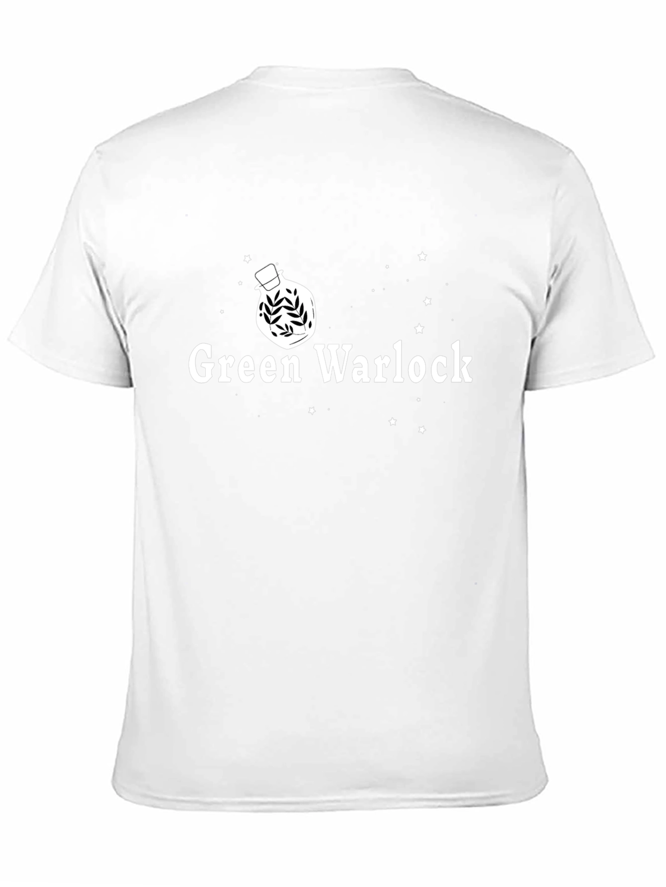 Green Warlock Graphic Tee - Magical Potion Design