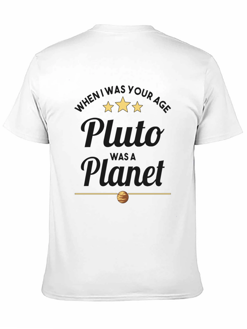 Pluto Was A Planet T-Shirt