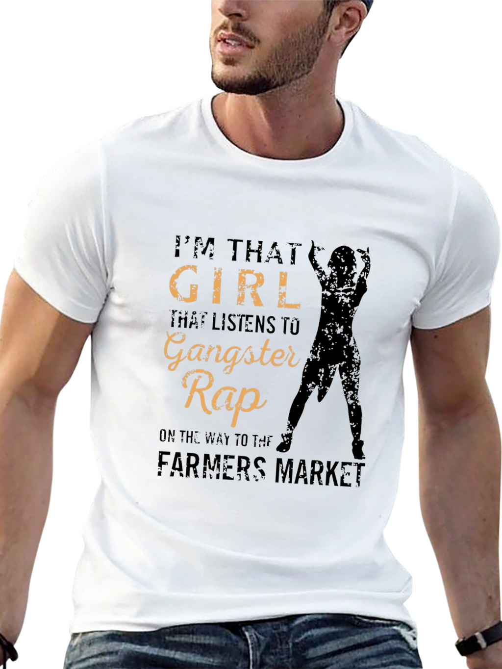 Gangster Rap Farmers Market T-Shirt