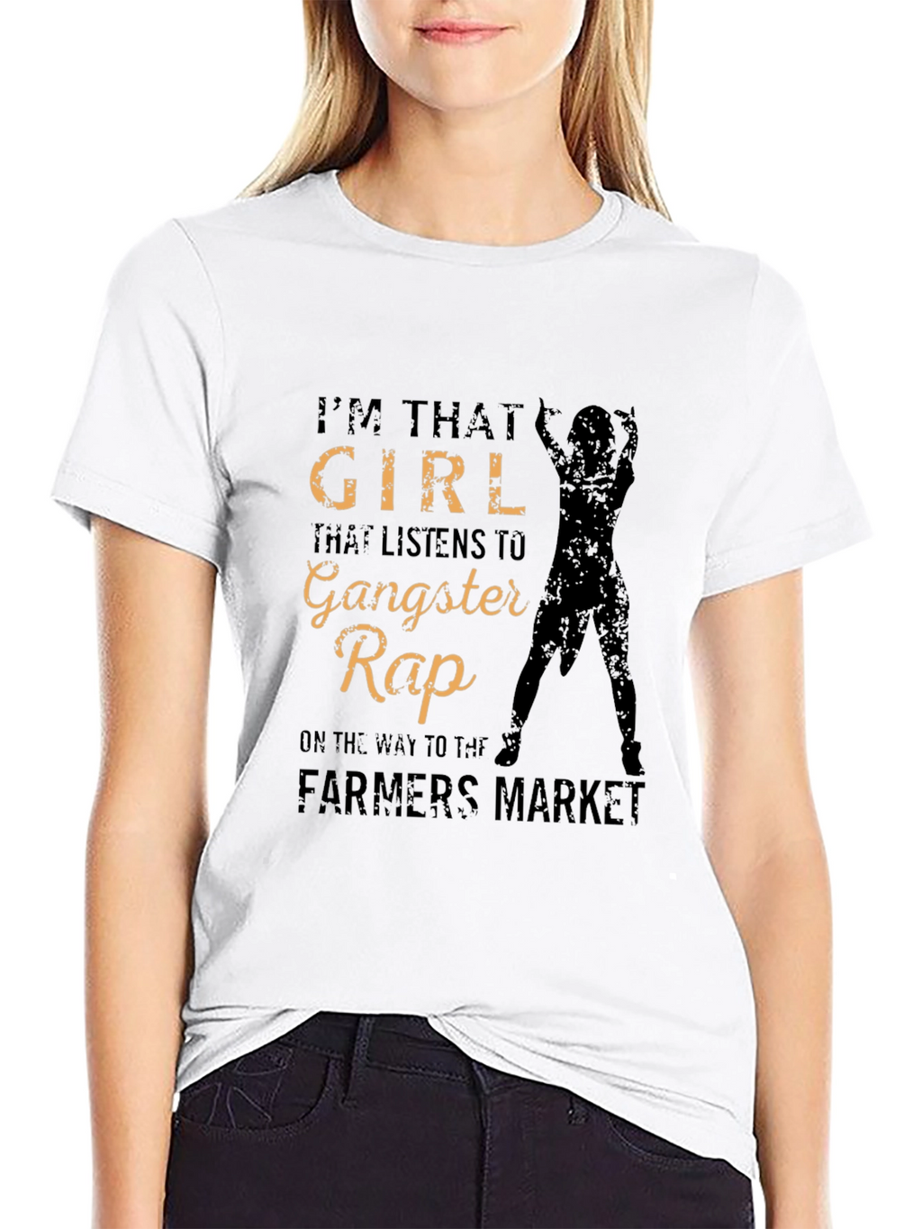 Gangster Rap Farmers Market T-Shirt