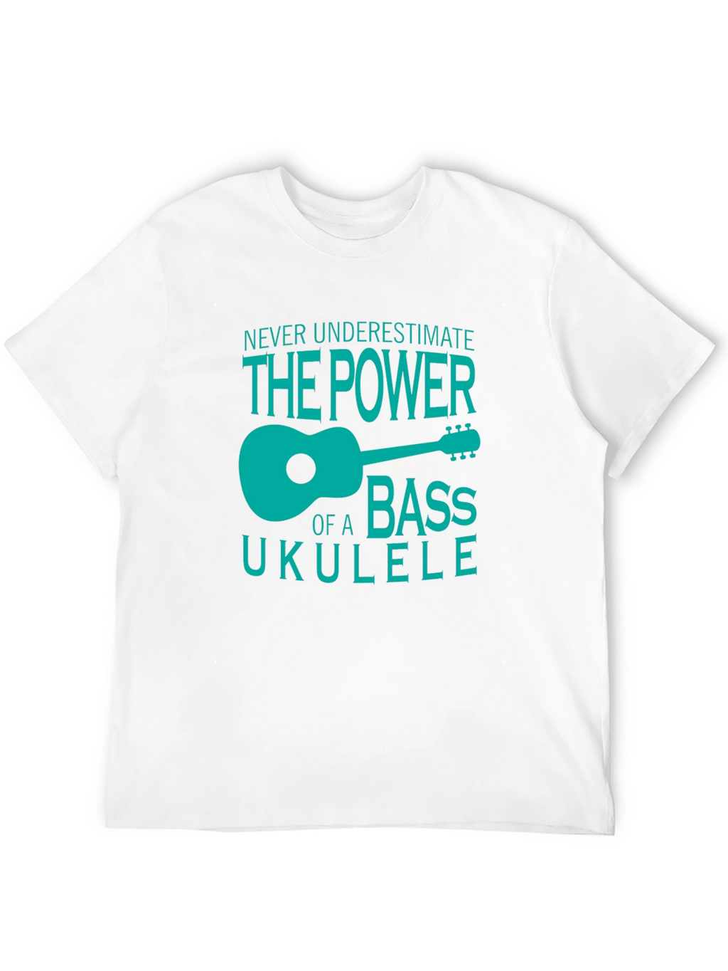 Bass Ukulele Power T-Shirt - Cool Musician Tee