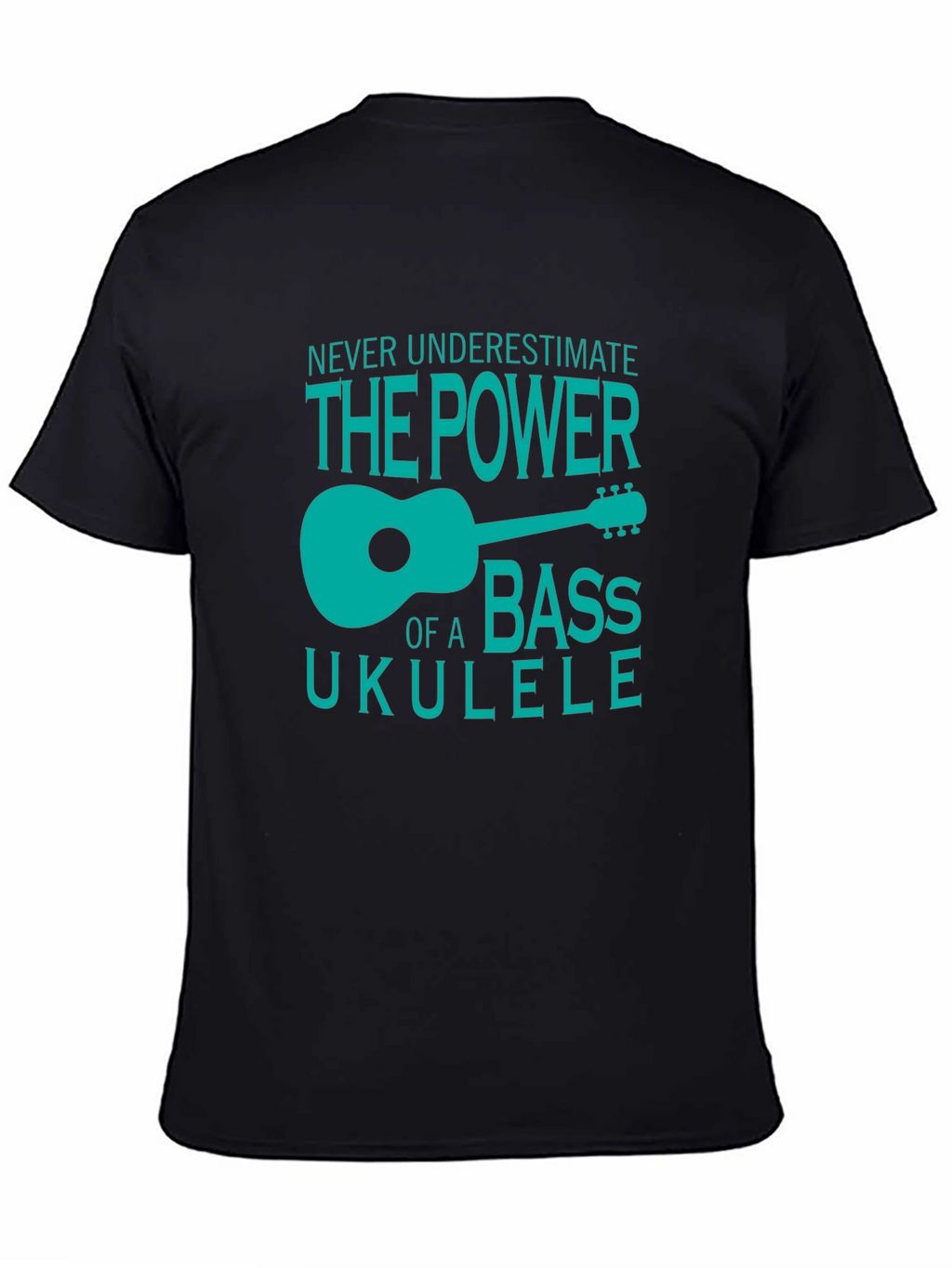Bass Ukulele Power T-Shirt - Cool Musician Tee