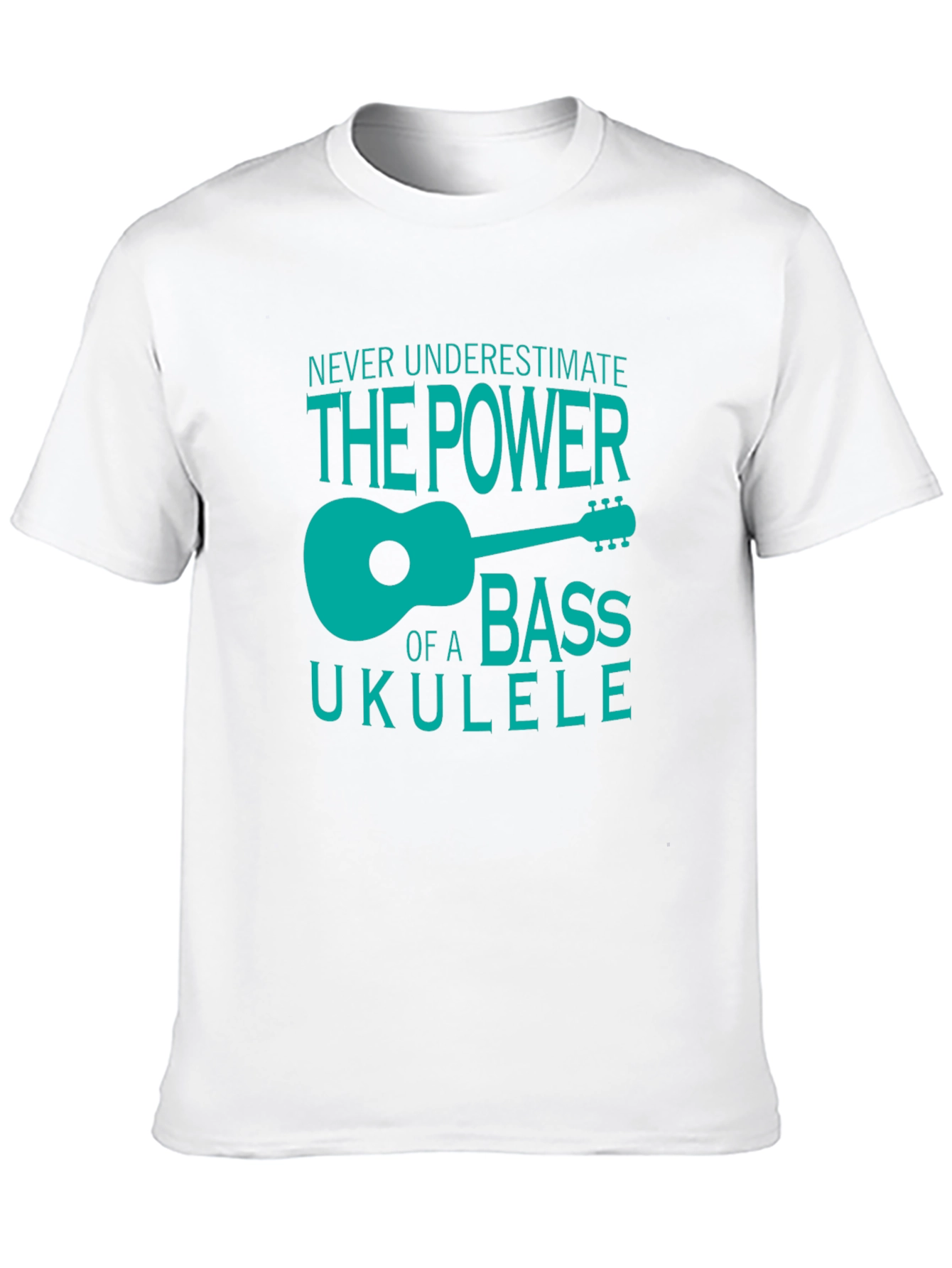 Bass Ukulele Power T-Shirt - Cool Musician Tee