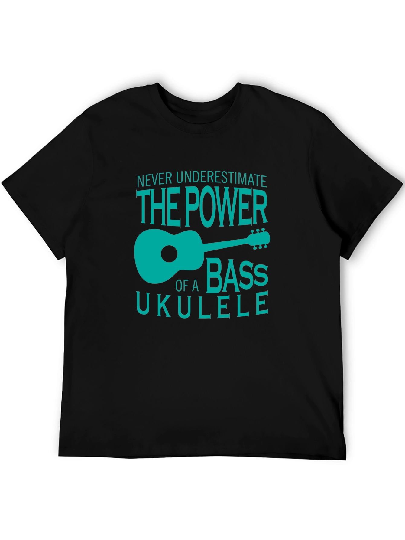 Bass Ukulele Power T-Shirt - Cool Musician Tee