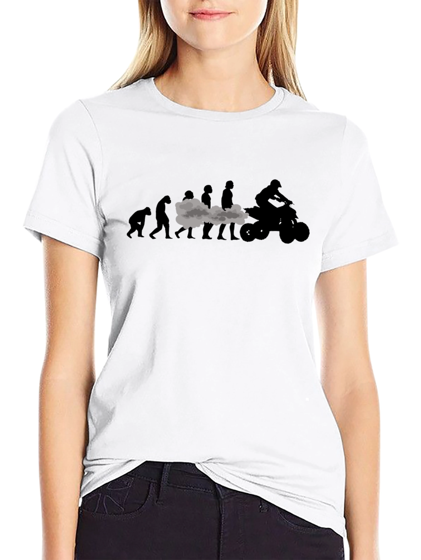 Evolution ATV Rider Black T-Shirt