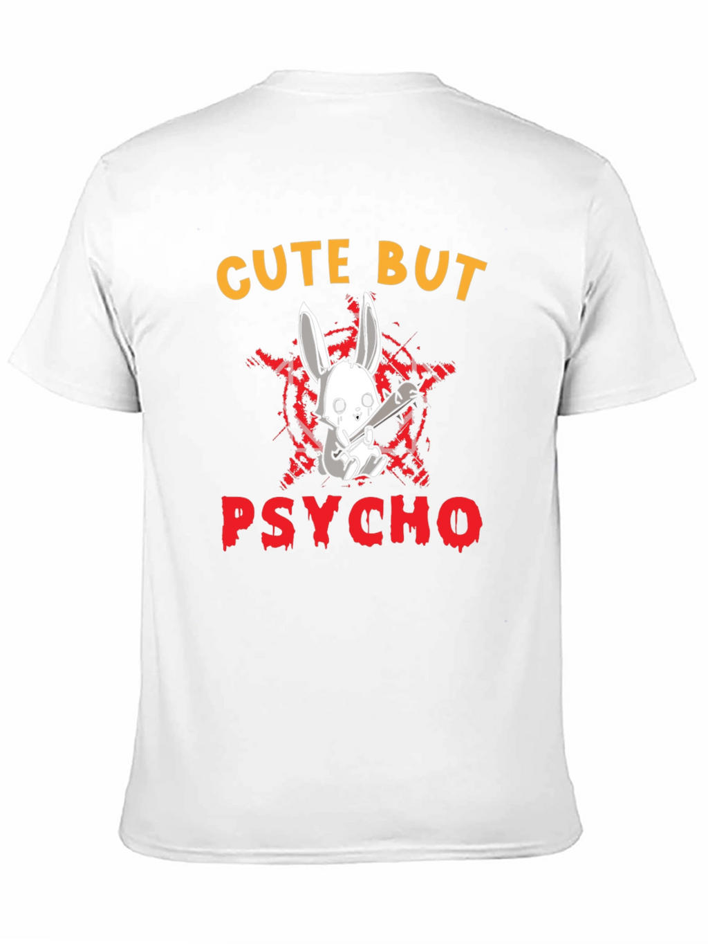 Cute But Psycho Bunny Graphic Tee